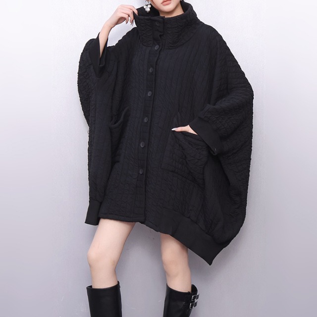 ボタンフロント オーバーサイズ ジャケット R30262