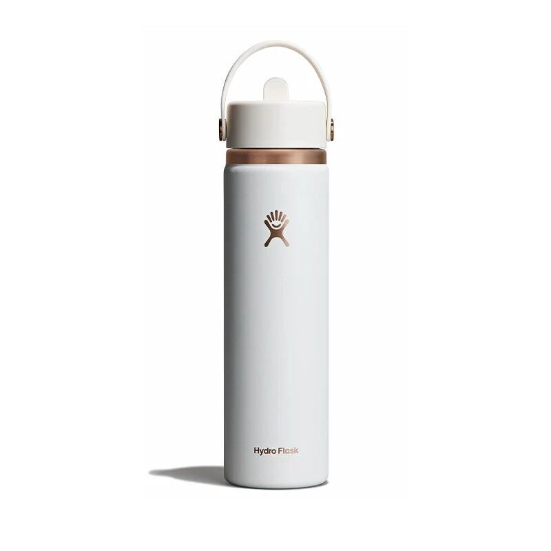 Hydro Flask(ハイドロフラスク)Arc 24 oz Wide Mouth Flex Straw -Chalk White 水筒・フラスク