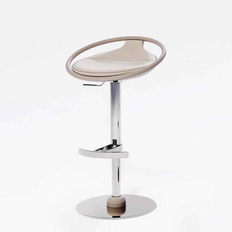 バー スツール ラグジュアリー 回転式 高さ調節 可能 おしゃれ かわいい インテリア 北欧 バー チェア ダイニング カフェ オフィス