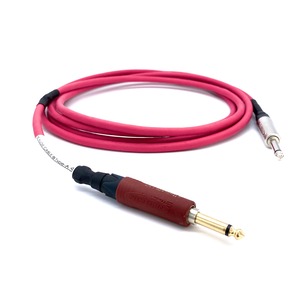 NUDE CABLE アコースティックギター専用 3m S-S Type-A レッド