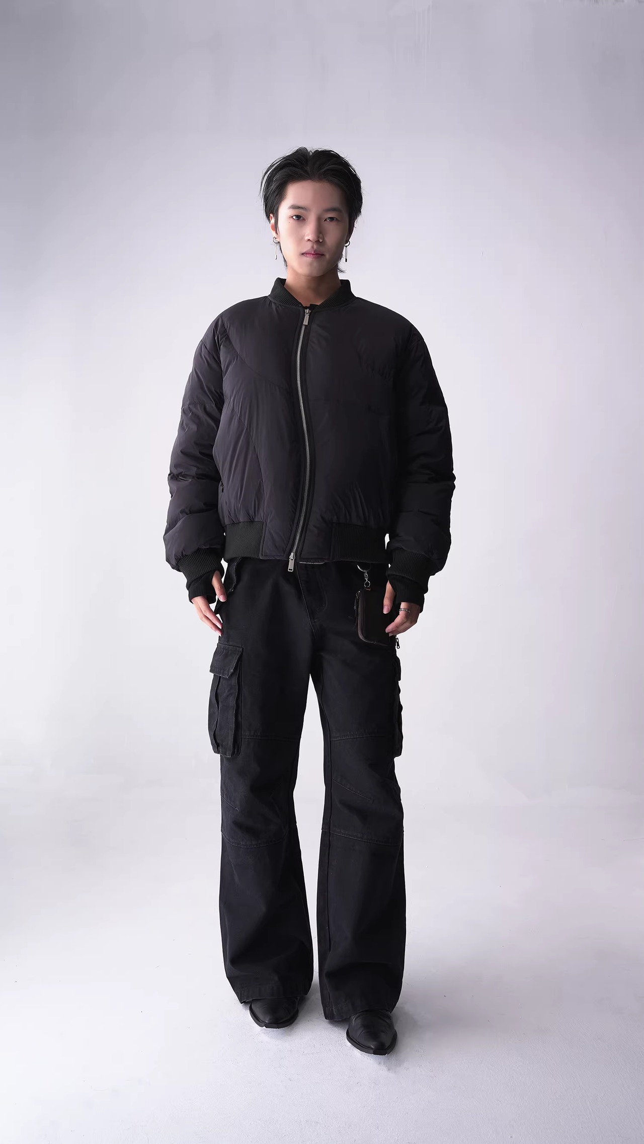 SOUTHFISH S-Curve Bomber Down Jacket
