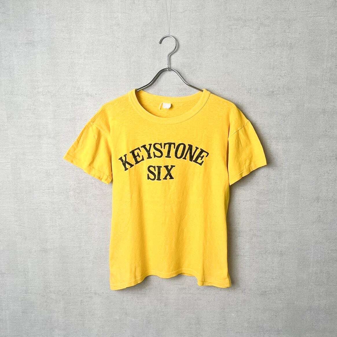 [VINTAGE] 80s KEYSTONE SIX PRINT TEE