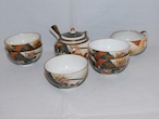 九谷焼器揃 Kutani  porcelain Japanese ter set(No3)