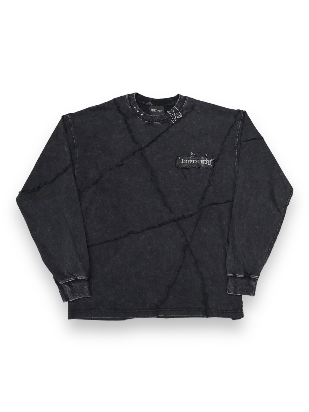 【RUPTIVEY】remake damage long Tee"影刃"