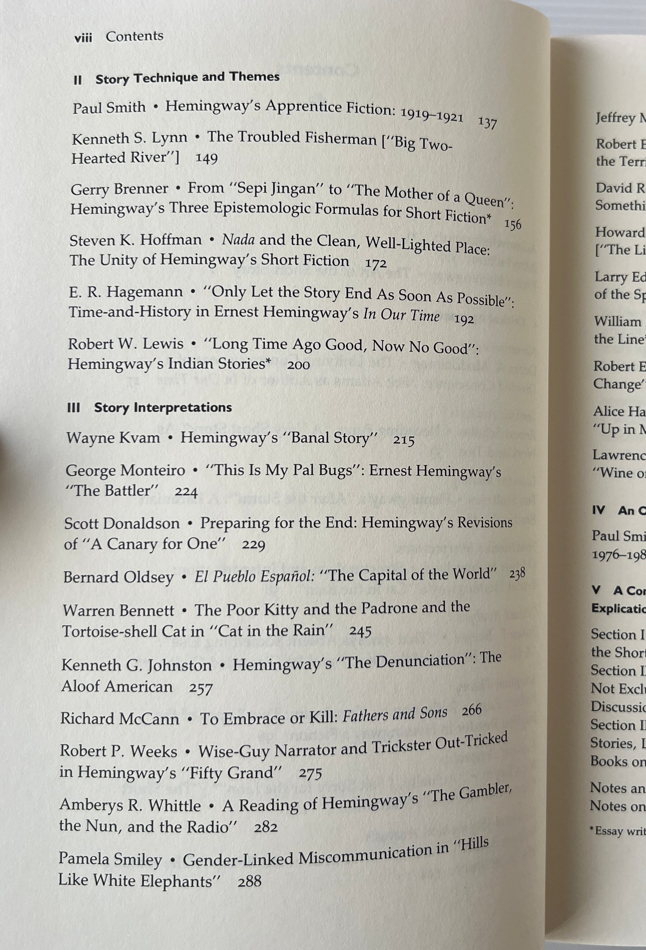 New Critical Approaches To The Short Stories Of Ernest Hemingway / Jackson J. Benson / Duke University Press