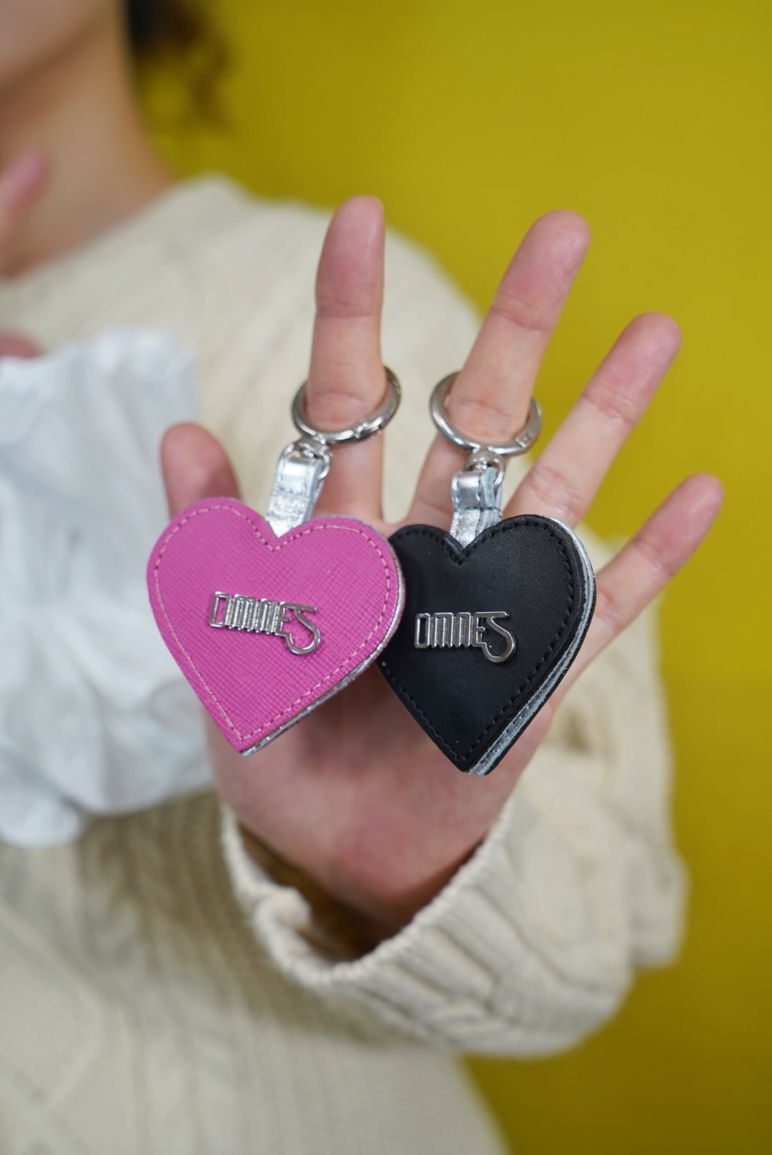 LOVE Locket KeyHolder SILVER | OMNES