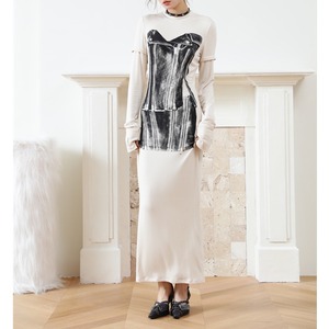 Retoro purint slim one piece＊S-33