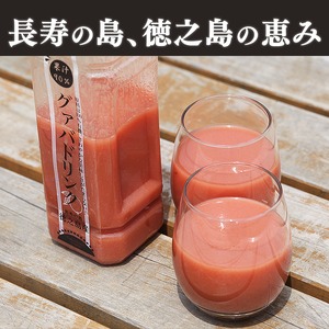 グアバジュース 900ml 【1,000円お得】  3本セット徳之島産 JAS有機認証 グアバ100% 冷凍
