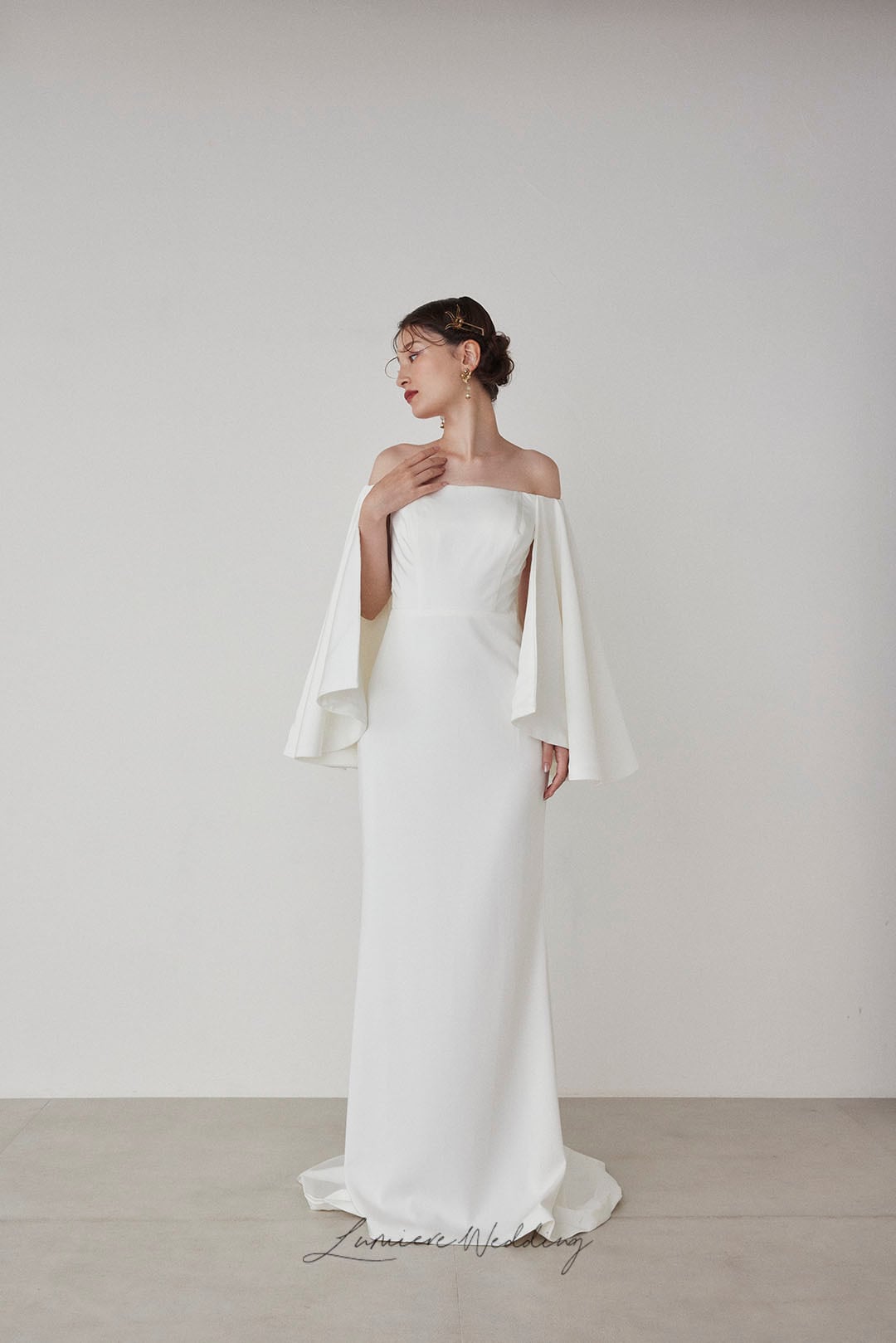 Grecher [S-2-gr] SELL PRICE | Lumiere Wedding Dress