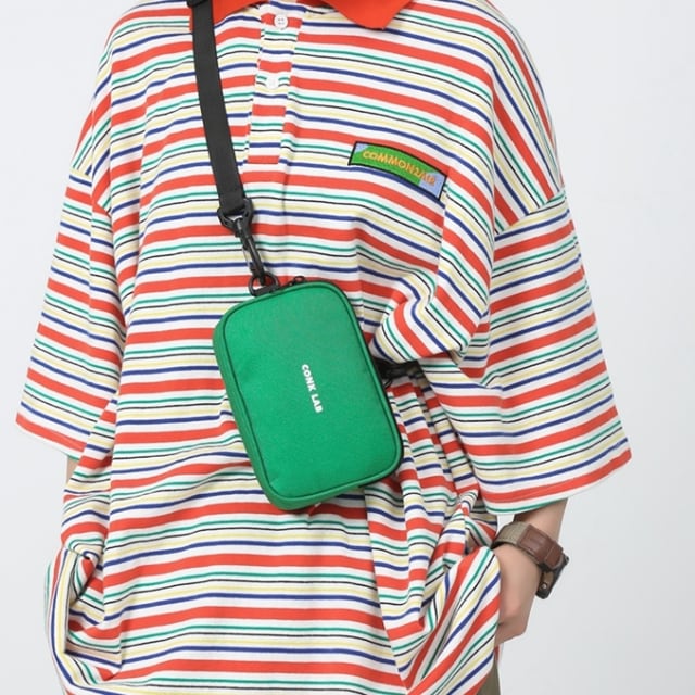 予約販売】ショルダーバッグ サコッシュ メンズ シンプル ミニバッグ