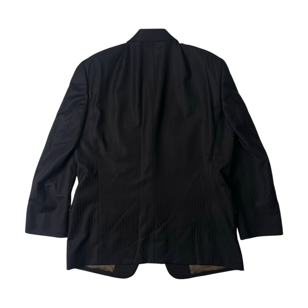 allegri アレグリ シャドーストライプ テーラードジャケット 50(L) /メンズ/ブラック/LANIFICIO F.LLI CERRUTI生地