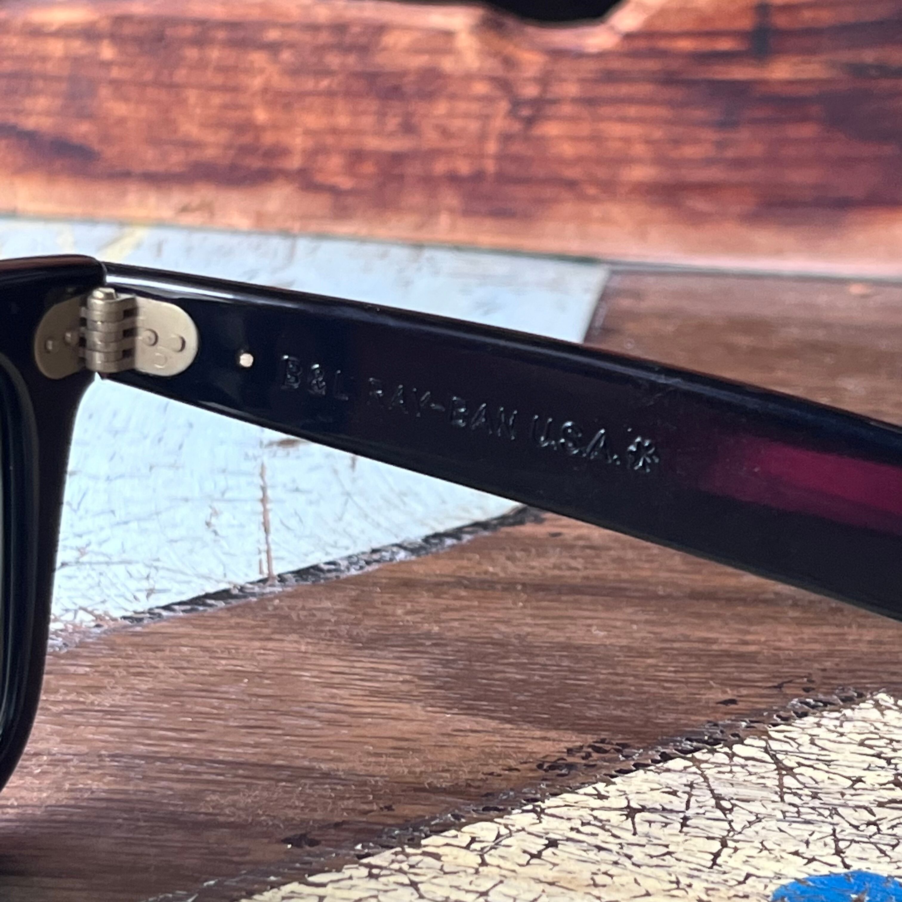 DEADSTOCK Vintage Bausch & Lomb “Ray-Ban Wayfarer FE” | Rei-mart