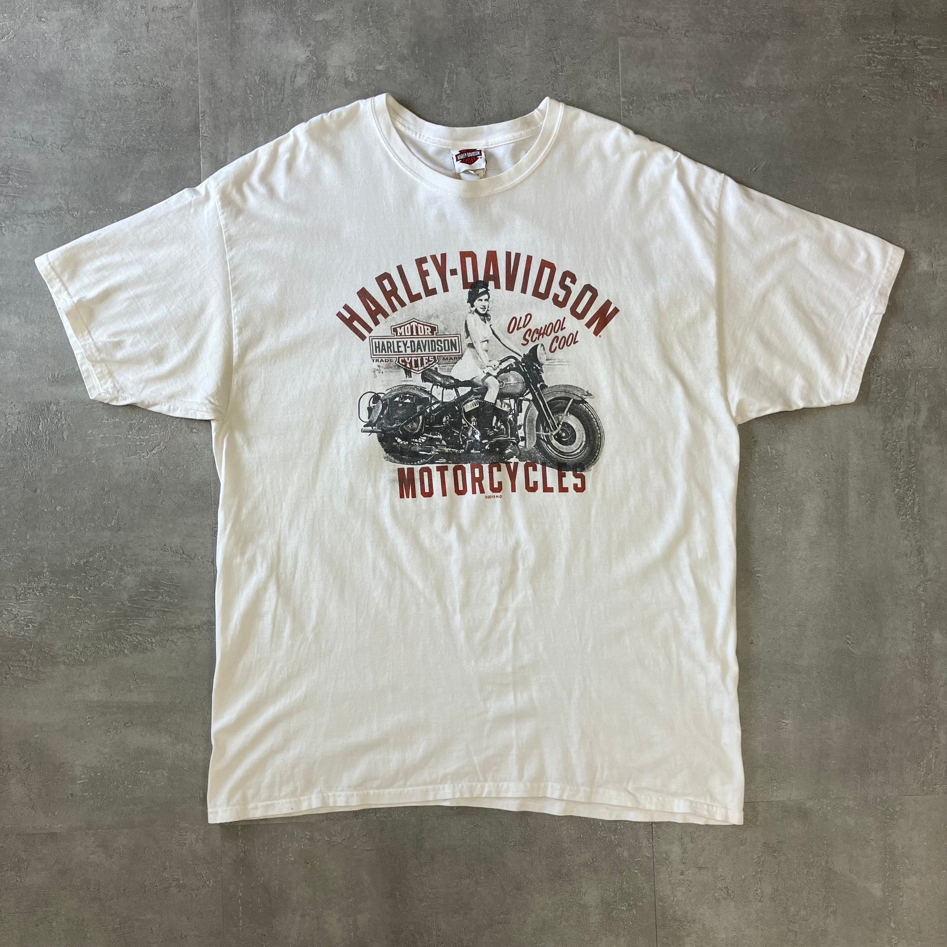 Harley-Davidson 00s 両面プリントTee XXL No.2087