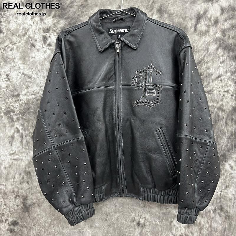 Supreme/シュプリーム【24SS】Gem Studded Leather Jacket/ジェム 
