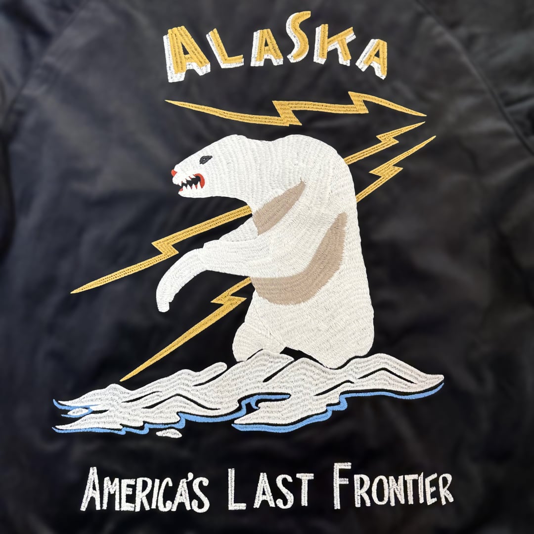 HOUSTON / ヒューストン 51521 VELVETEEN SOUVENIR JACKET (ALASKA