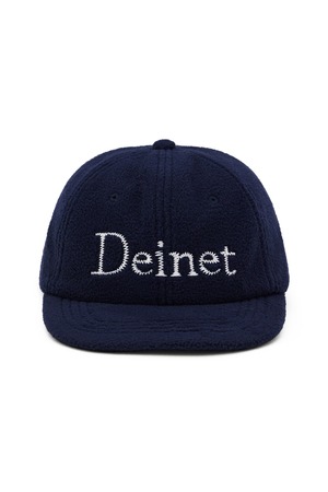 [DEINET] FLEECE ZIGZAG LOGO CAP IN NAVY 正規品 韓国ブランド 韓国通販 韓国代行 韓国ファッション デイネット ダイニット 日本 店舗