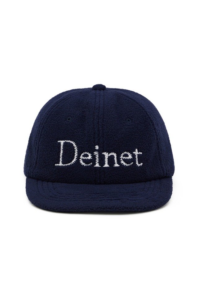 [DEINET] FLEECE ZIGZAG LOGO CAP IN NAVY 正規品 韓国ブランド 韓国通販 韓国代行 韓国ファッション デイネット ダイニット 日本 店舗