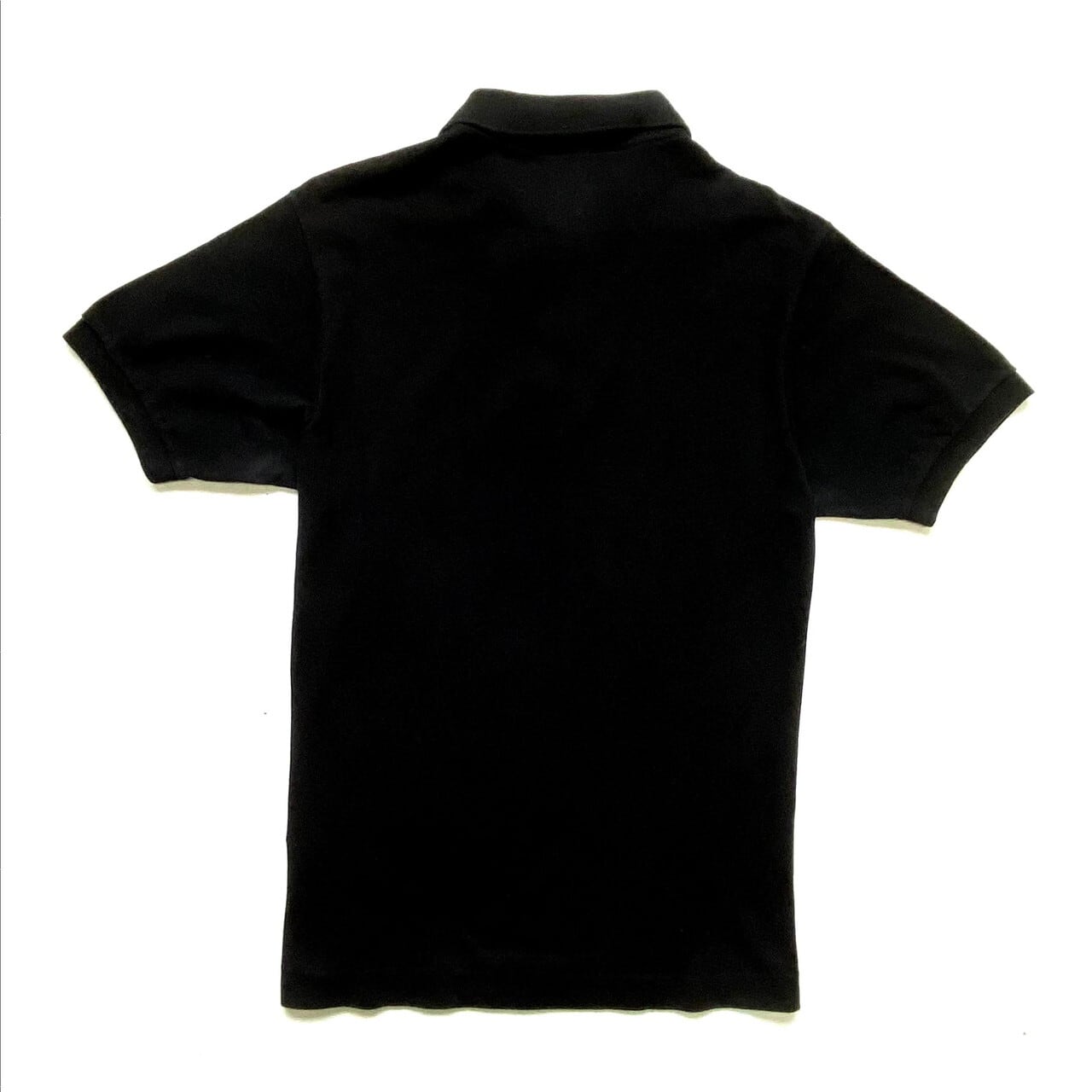 LACOSTE ラコステ ポロシャツ　フランス製　ブラック　定番　90s