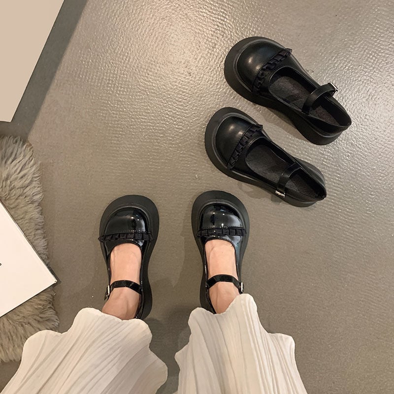 サマースタイルスタンダードシングル 靴 シューズ レトロ 夏物 フェイクシューズ50243253735