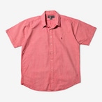 90s Ralph Lauren ギンガムチェック 半袖ボタンダウンシャツ USA製