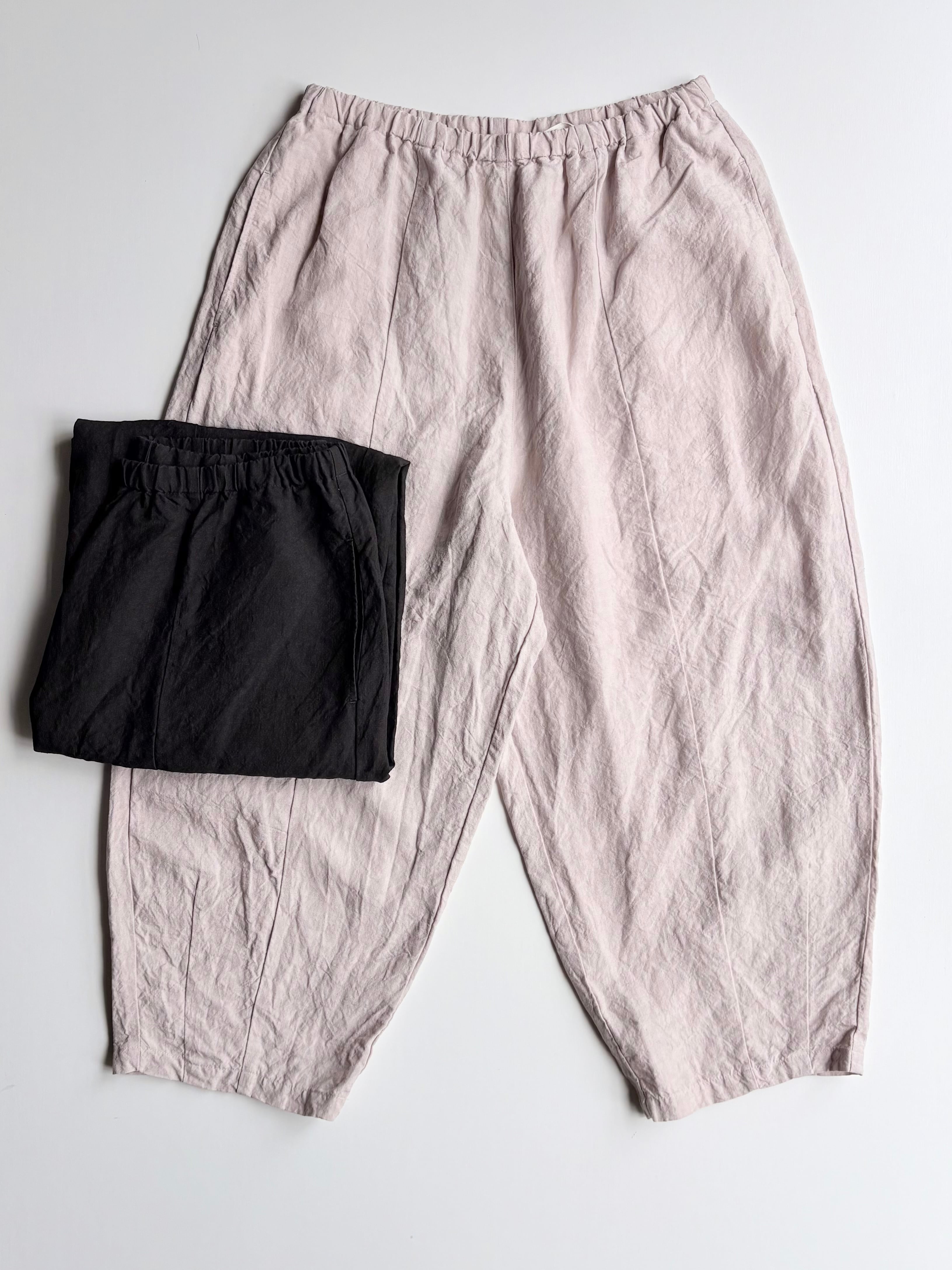 Gauze#】40/LINEN CHARLIE PANTS［G1184］ガーゼ | 余韻の時間