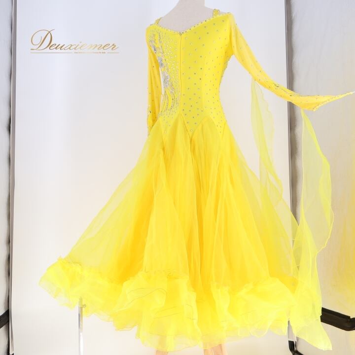 社交ダンス 衣装 スタンダードドレス ドレス スタンダード ワンピース