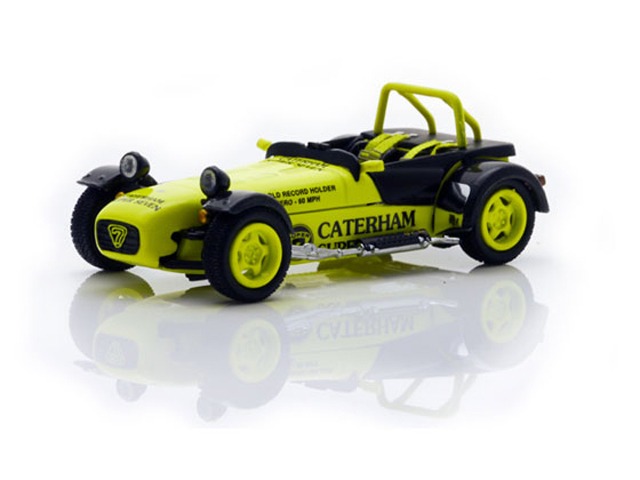 K03156Y 1/43 京商製 CATERHAM SUPER7 JPE イエロー