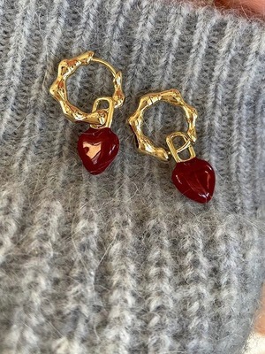 【即納商品】trump hoop pierce