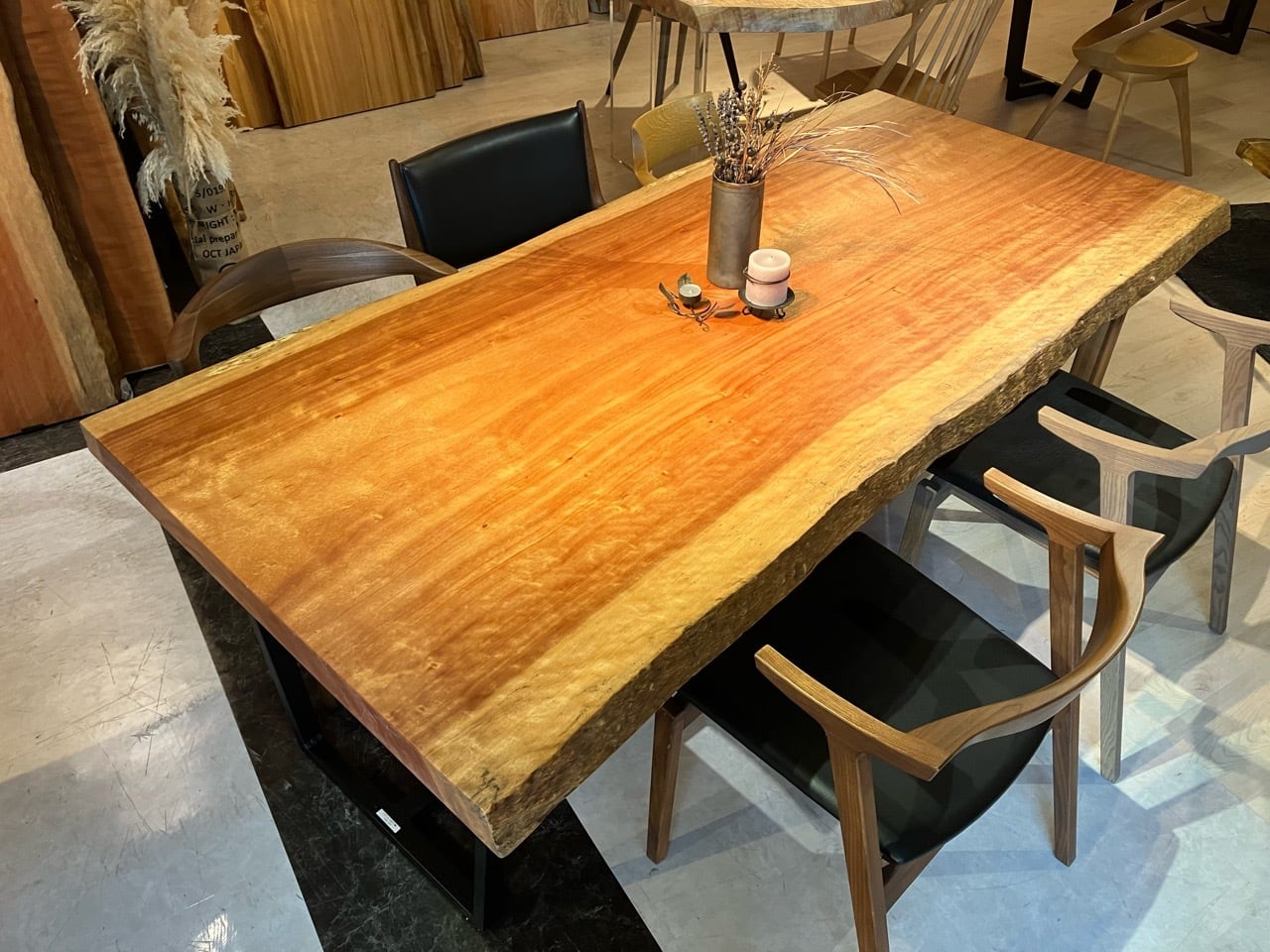 ボセ_2000×900-940×65_青山店_テーブル天板/一枚板 211259-1 | 千年