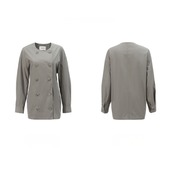 Épure Collarless Coat F0546