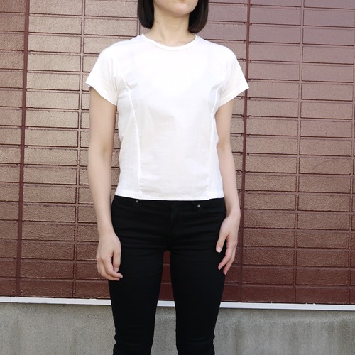 Shirts Fab. minimal cut&sew Off white  ykcs-101
