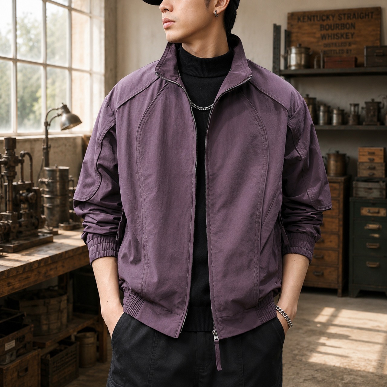【City Utility】スタンドジャケット　TB2187・画像8