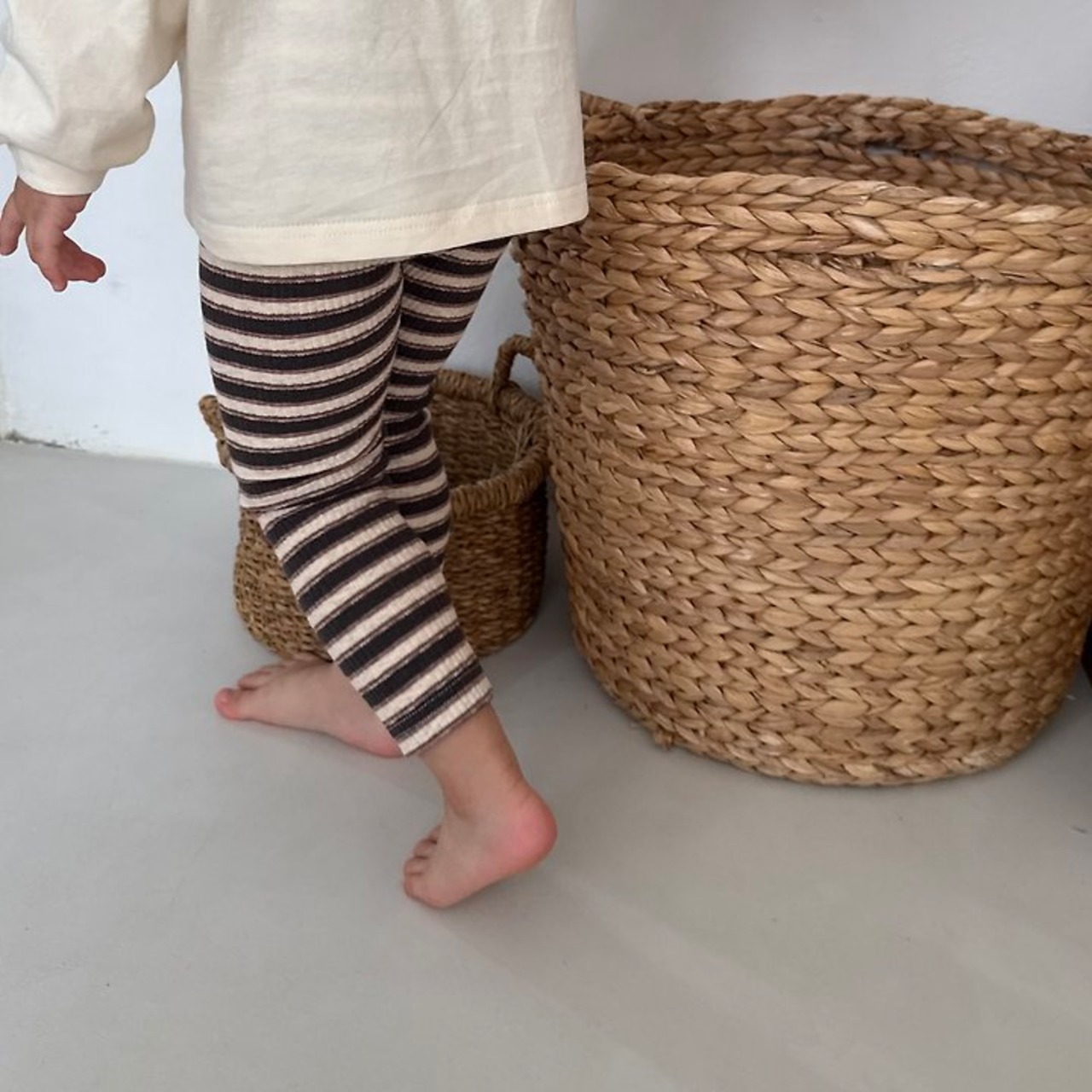 韓国子供服 / 26Autumn / 〖取寄〗Nightbebe / ぶどうレギンス / キッズ服 * XS~XL*