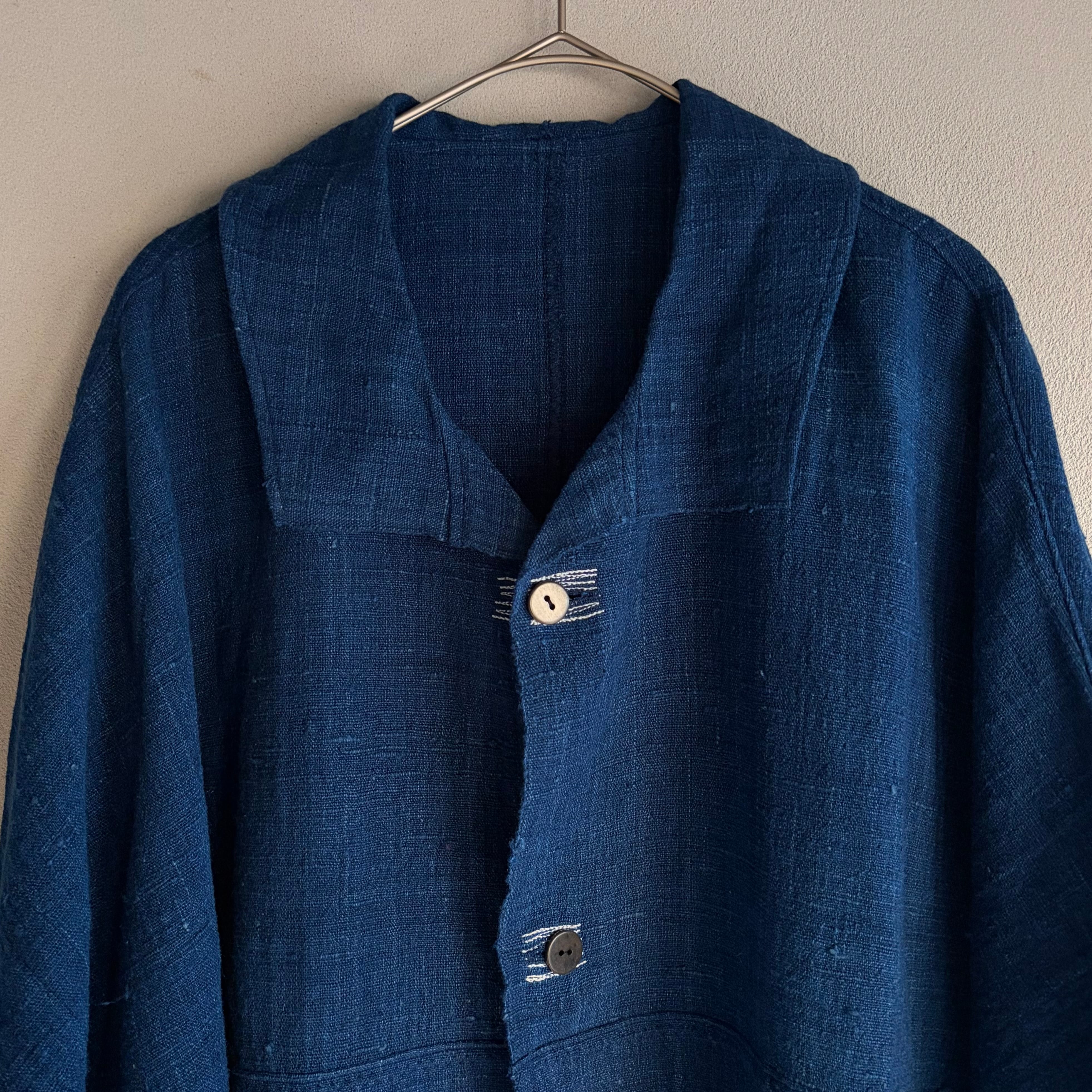 MITTAN CT-51 エリ蚕先染手織コート