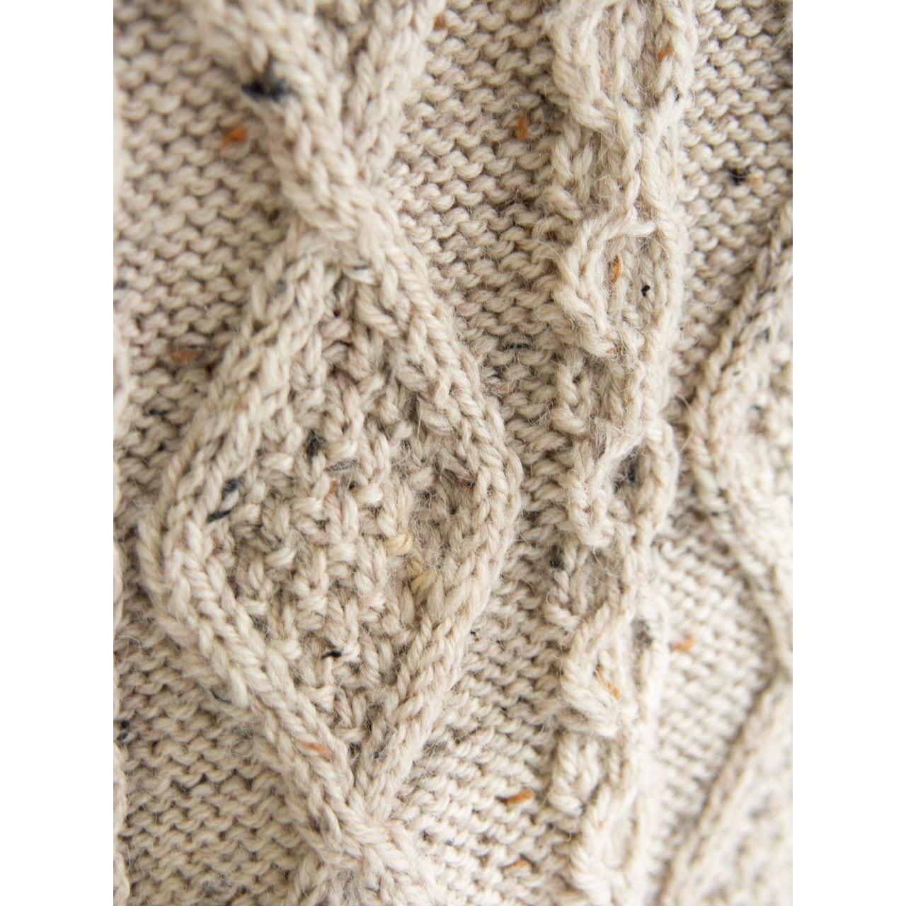 O'Maille】Made in Ireland crewneck Aran sweater（オモーリャ