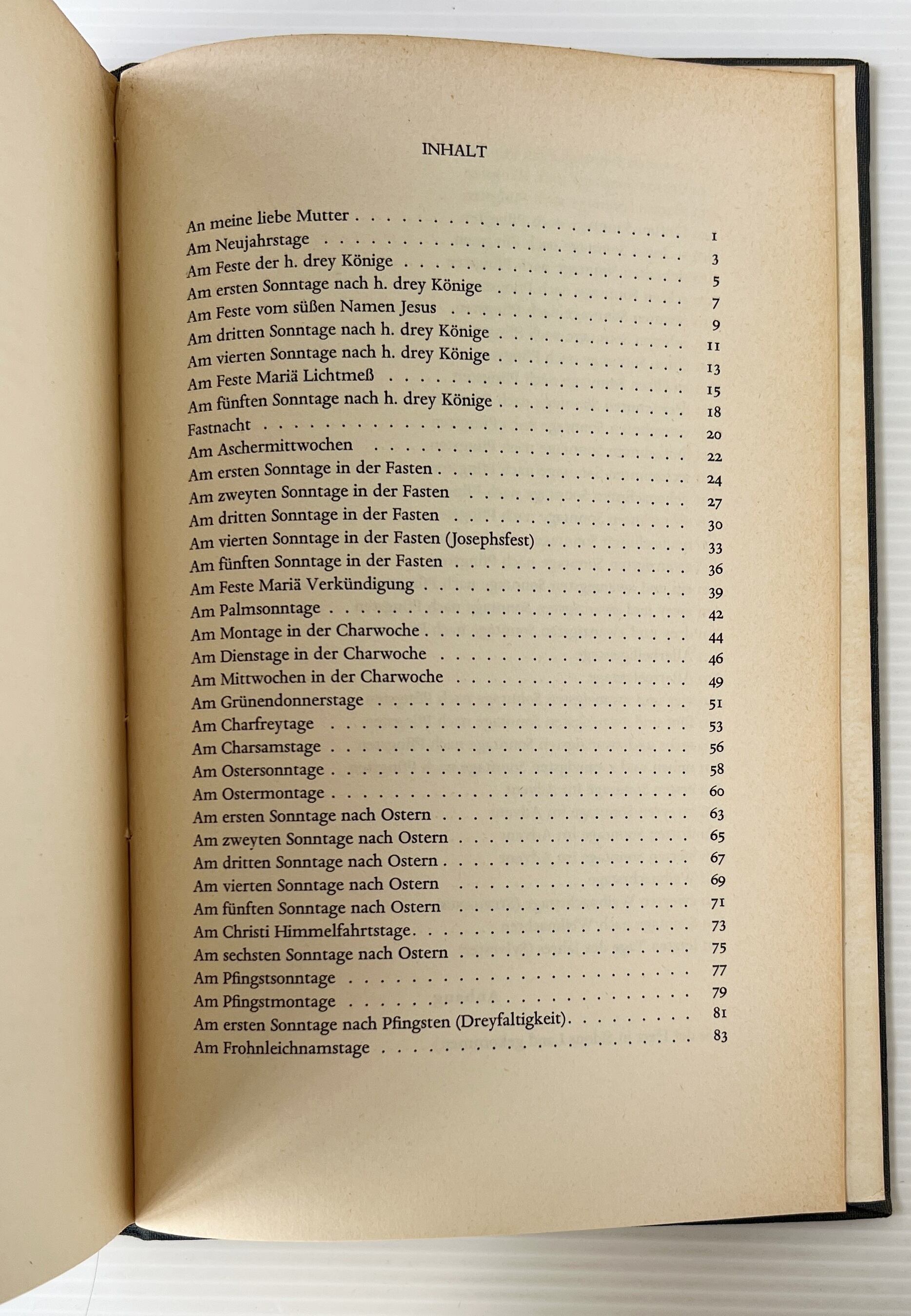 Geistliches Jahr in Liedern auf alle Sonn- und Festtage Erste Haelfte Text / Zweite Haelfte Lesarten und Erlaeuterungen / Annette von Droste-Huelshoff アネッテ・フォン・ドロステ=ヒュルスホフ / Verlag Aschendorff