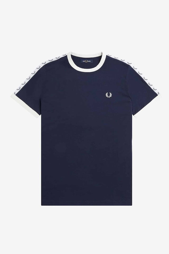 【UNISEX】FREDPERRY / Taped Ringer T-Shirt / フレッドペリー / テープリンガーTシャツ