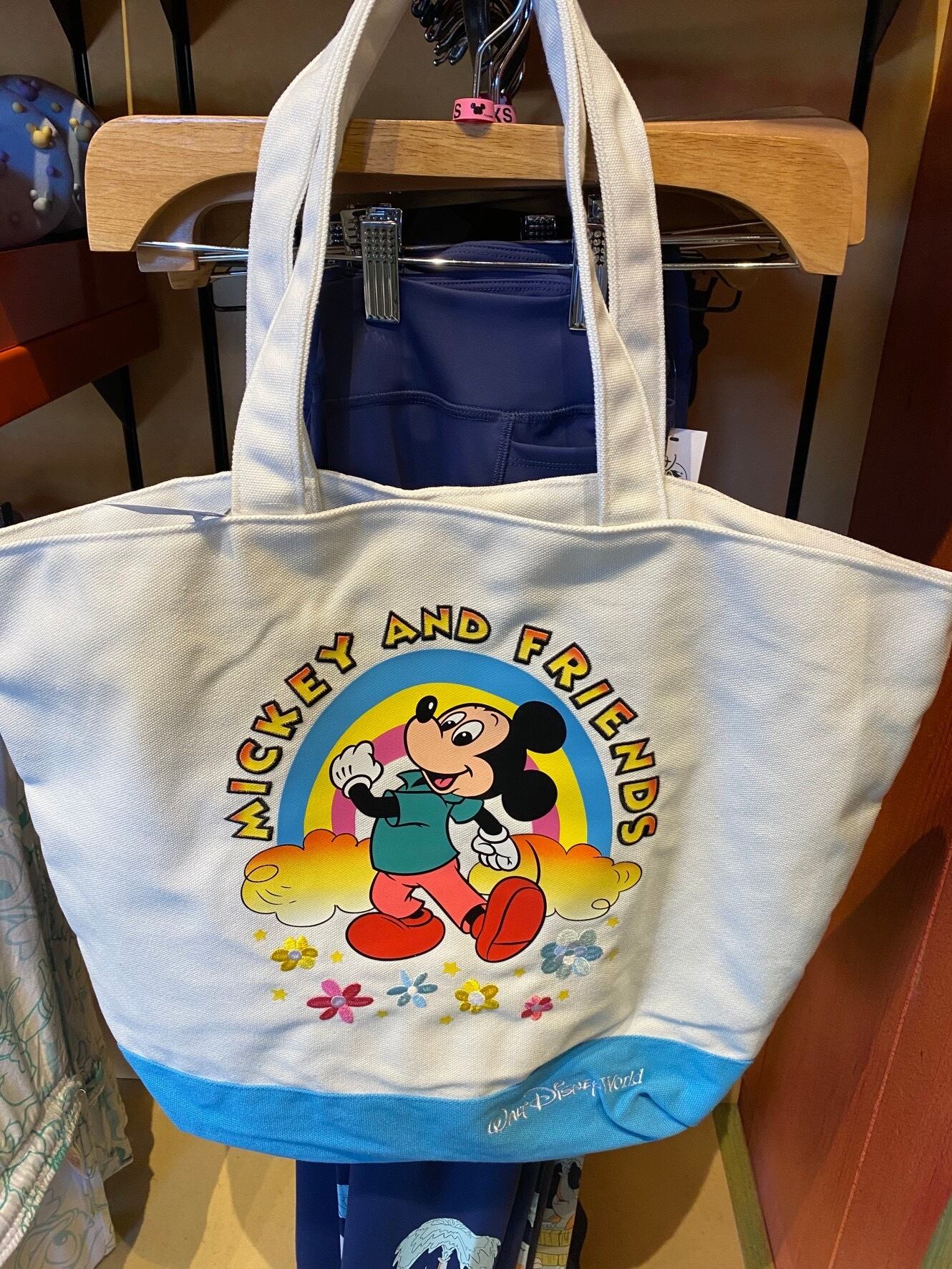 海外ディズニー イッツアスモールワールド トートバッグ DISNEY RESORT 