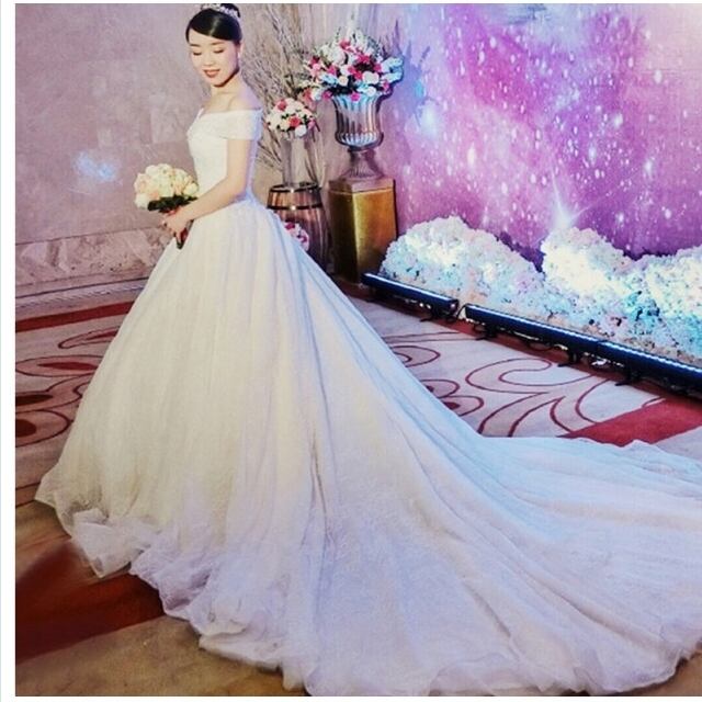 【爆買】ウェディングドレス 花柄 レース 結婚式 花嫁 二次会 ロングドレス 白 ホワイト ミディアム丈 袖あり 五分袖 ウエストマーク 大きいサイズ 3L 4L ウェディングドレス 花柄 レース 結婚式 花嫁 二次会 ロングドレス 白