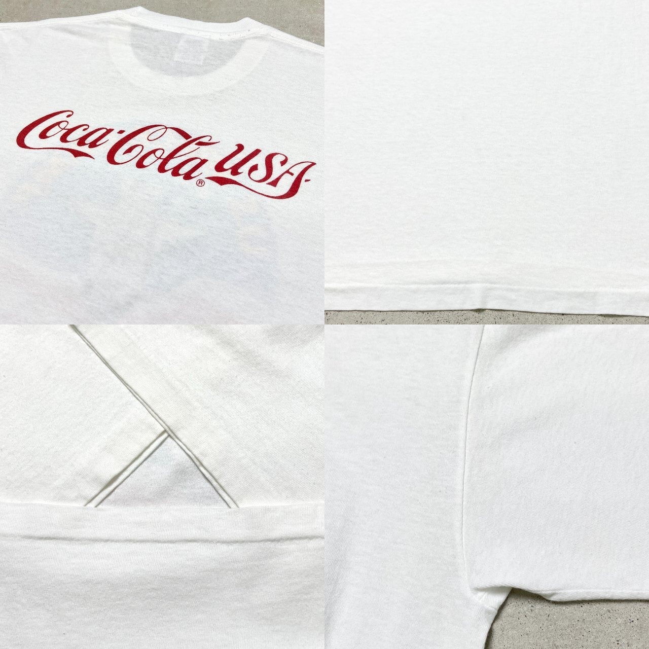 90年代 USA製 U.S SPACE CAMP CoCa-Cola コカ・コーラ スーベニア 