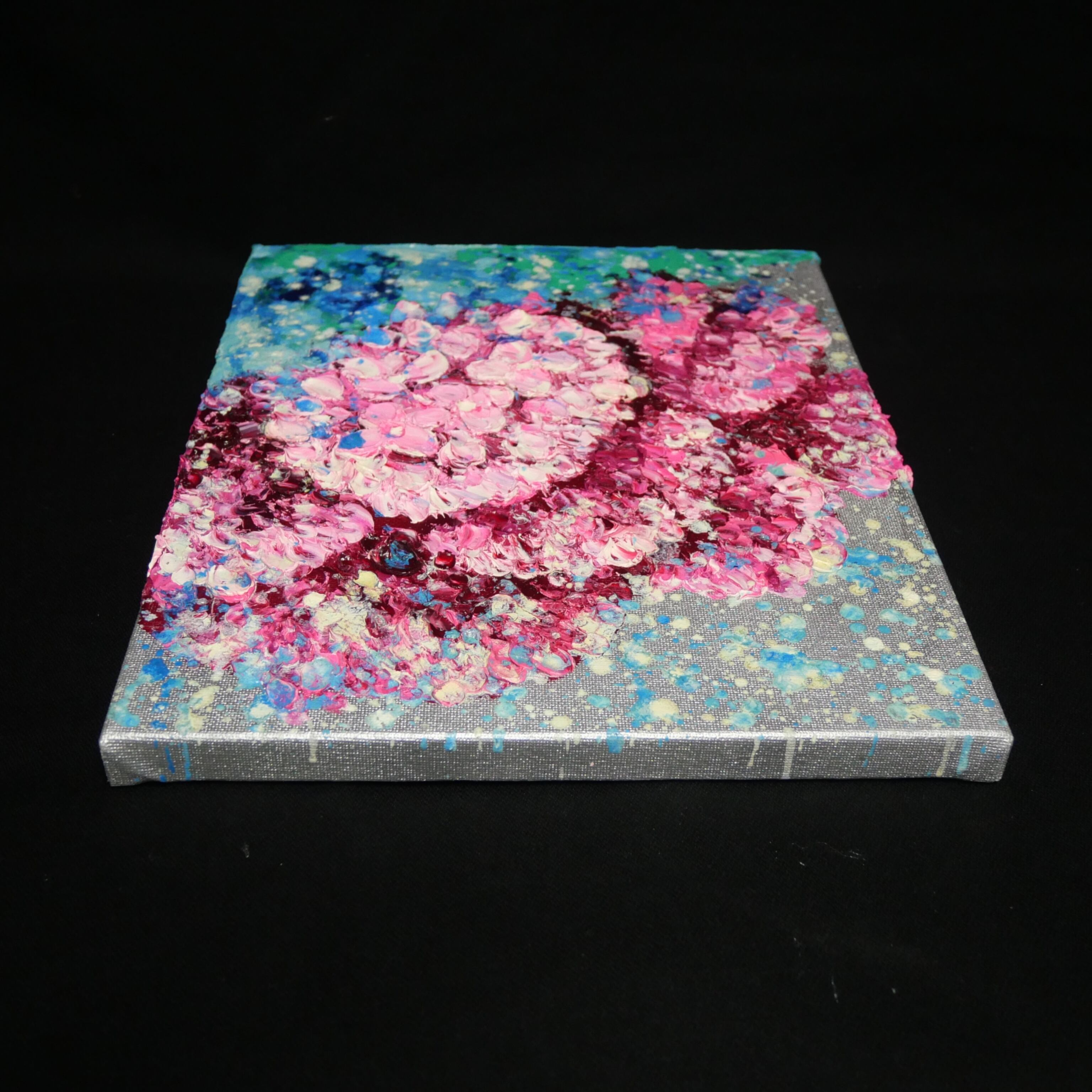 油絵 原画】紫陽花、雨上がりのプレリュード｜絵画 アートパネル