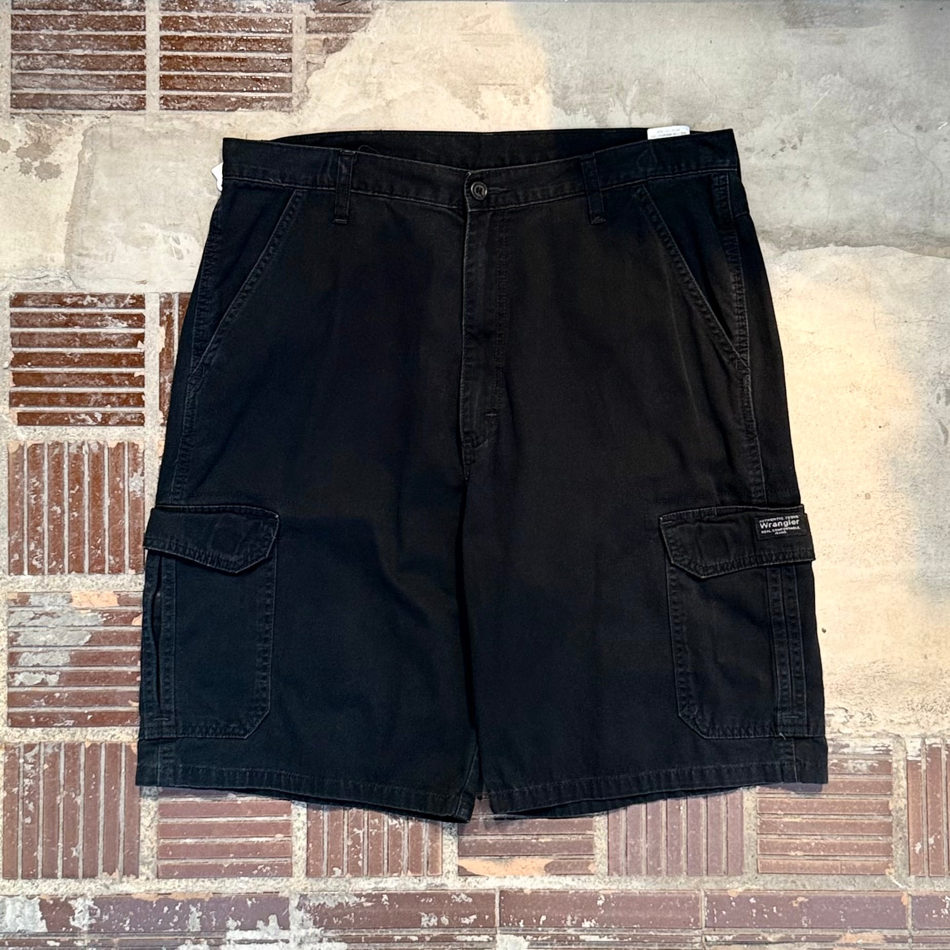 80s OLD STUSSY/Denim Shorts/USA製/黒タグ/W34/BIG OL JEANS/デニム