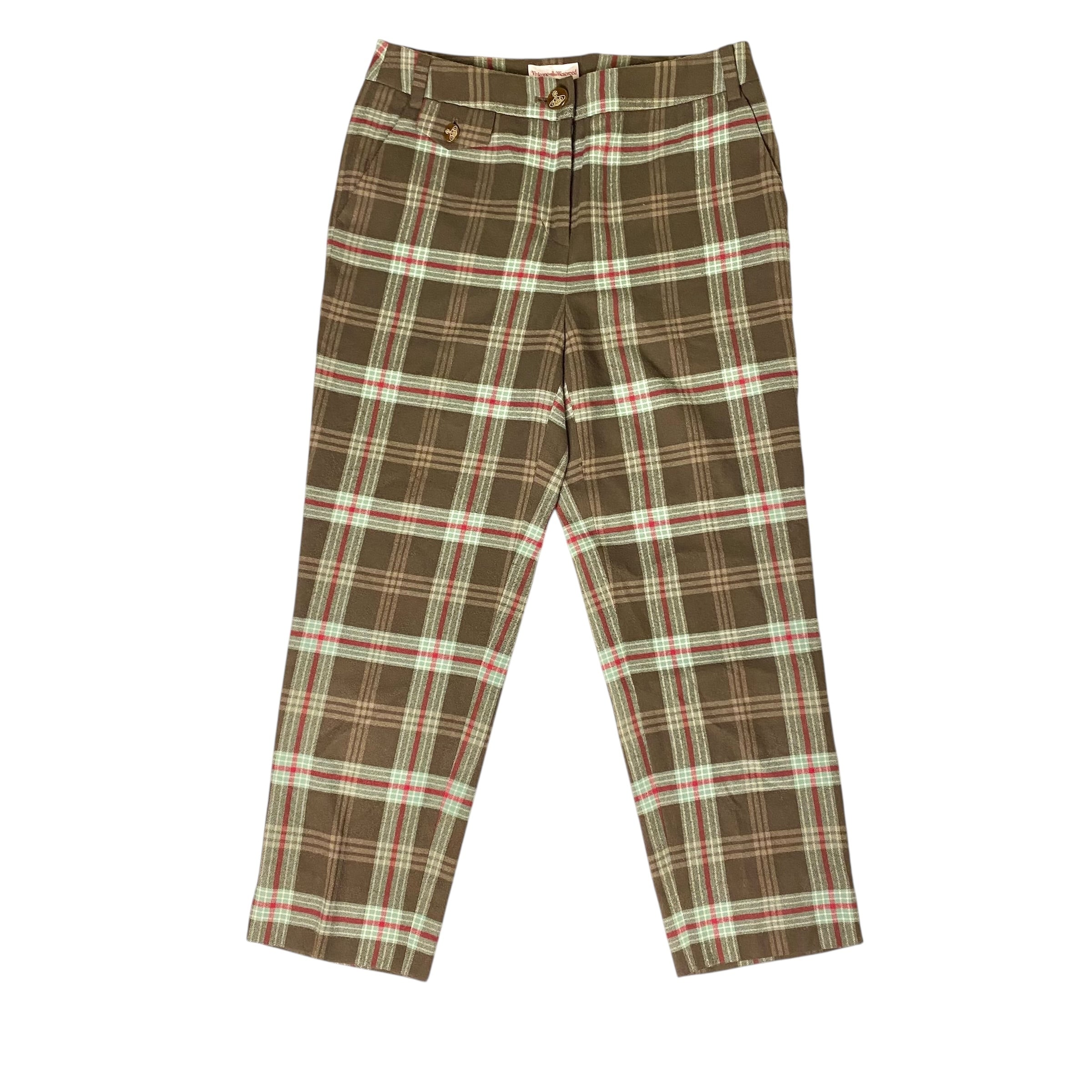 Vivienne Westwood Red Label Cotton Pants Plaid / ヴィヴィアン
