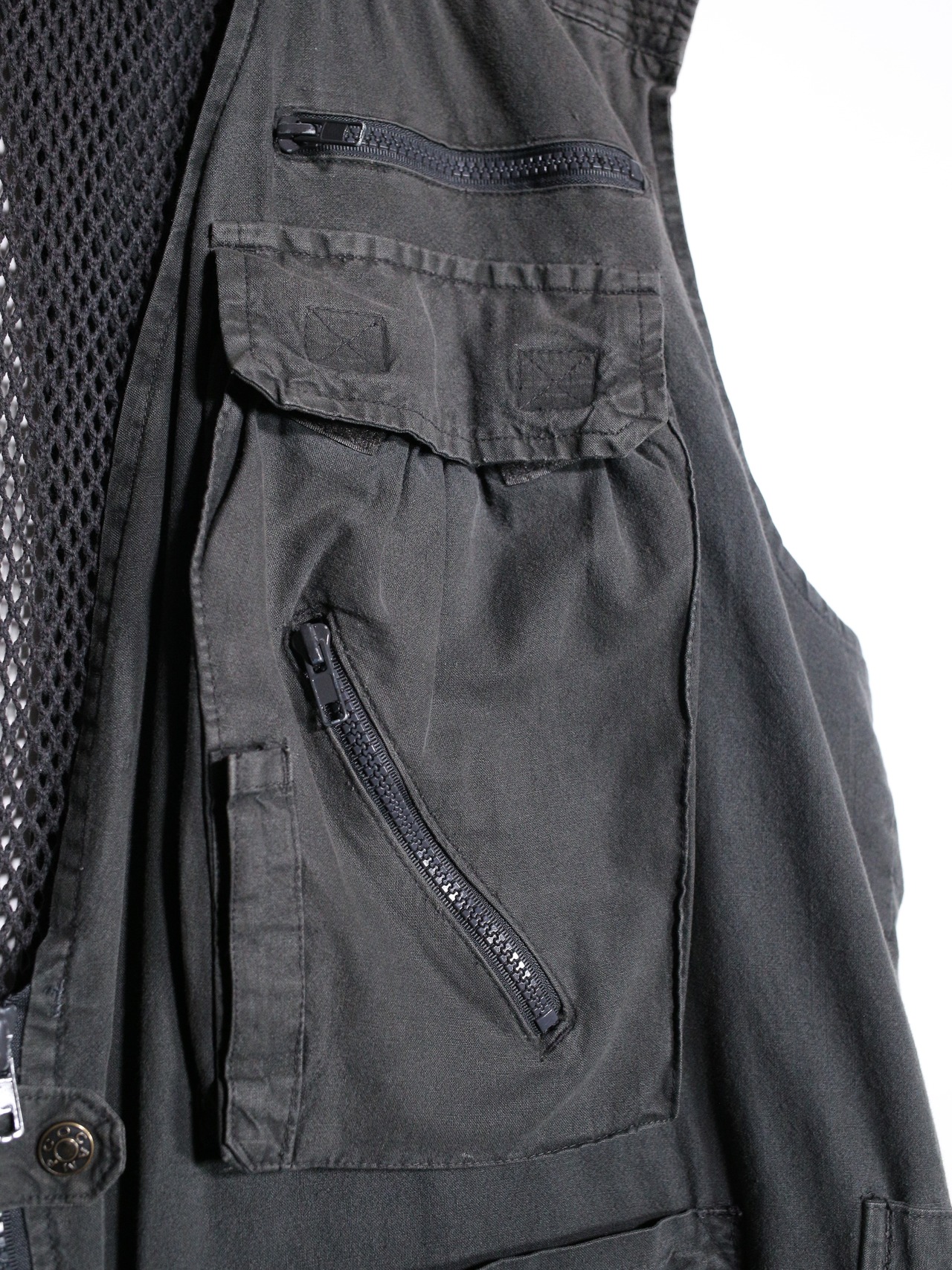 super oversized utility fishing vest - 10