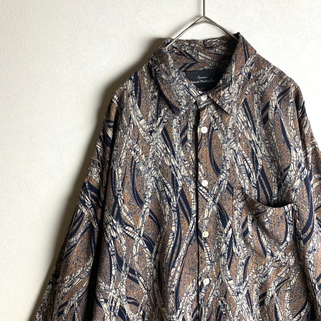 ~"long sleeve shirt" allover pattern~