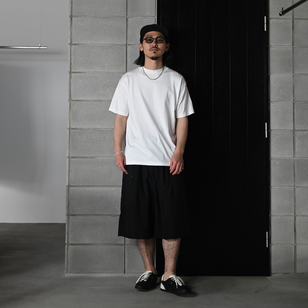 product twelve(プロダクトトゥウェルブ) Silk Nylon セットアップスタイル