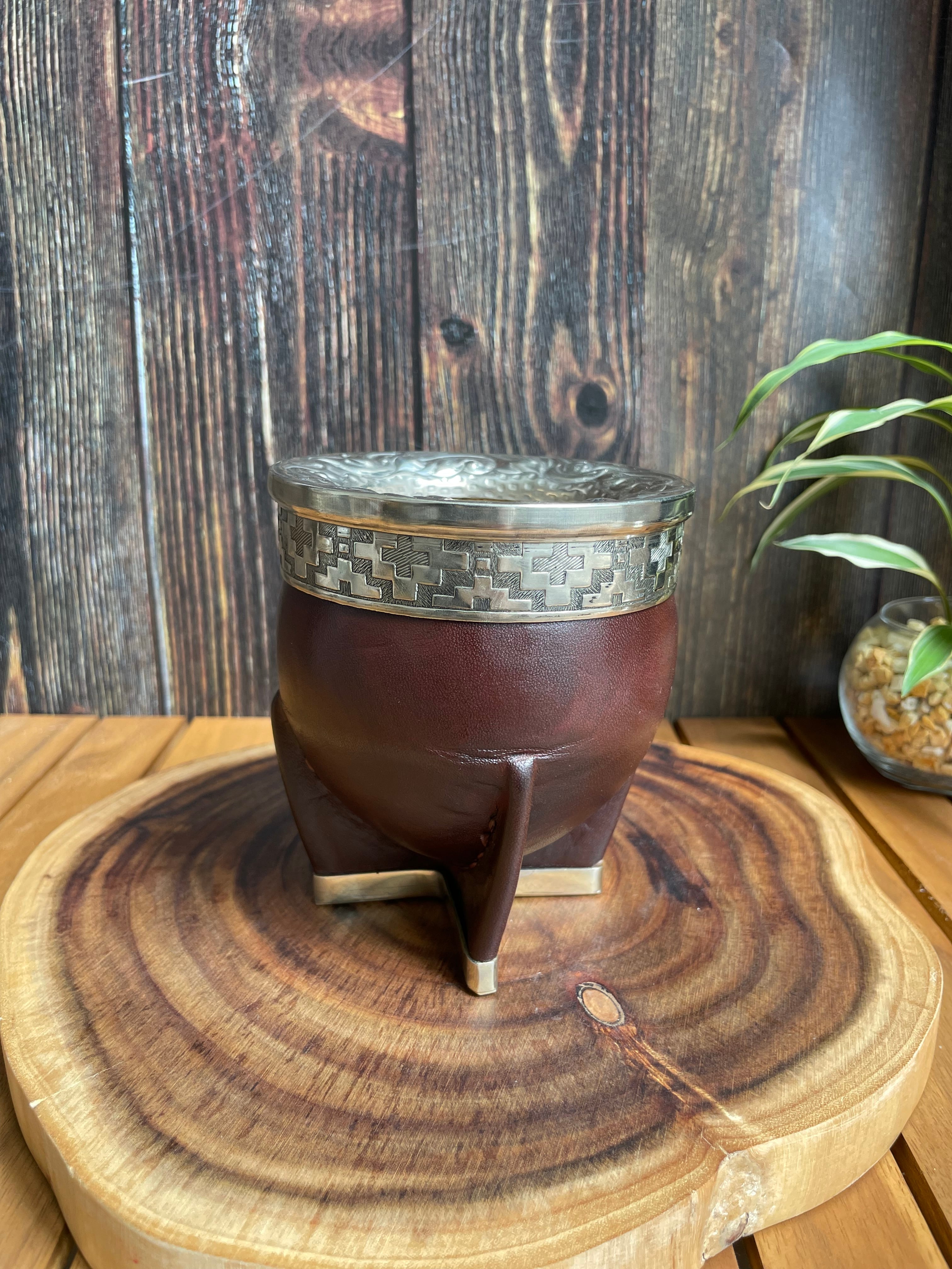 マテ壺、ボンビージャ、マテ茶3 点セット マテ壺、ボンビージャ、マテ茶3 点セット - メルカリ