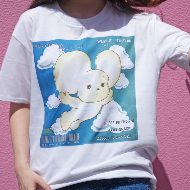 SHIRATMA GAMES・空飛ぶシラタマ / Tシャツ