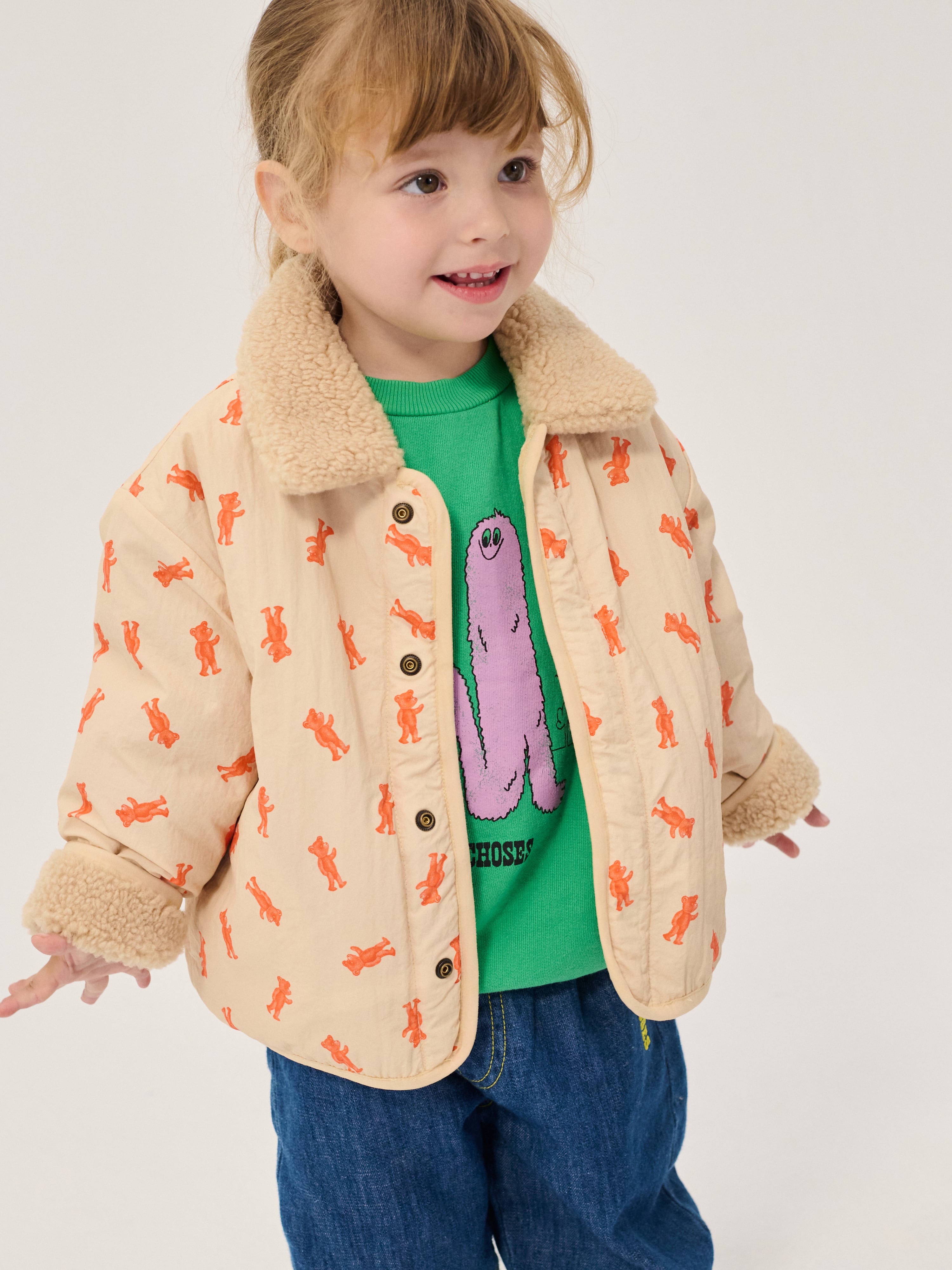 26AW】BOBOCHOSES(ボボショーズ)Softpaw Monster sheepskin reversible