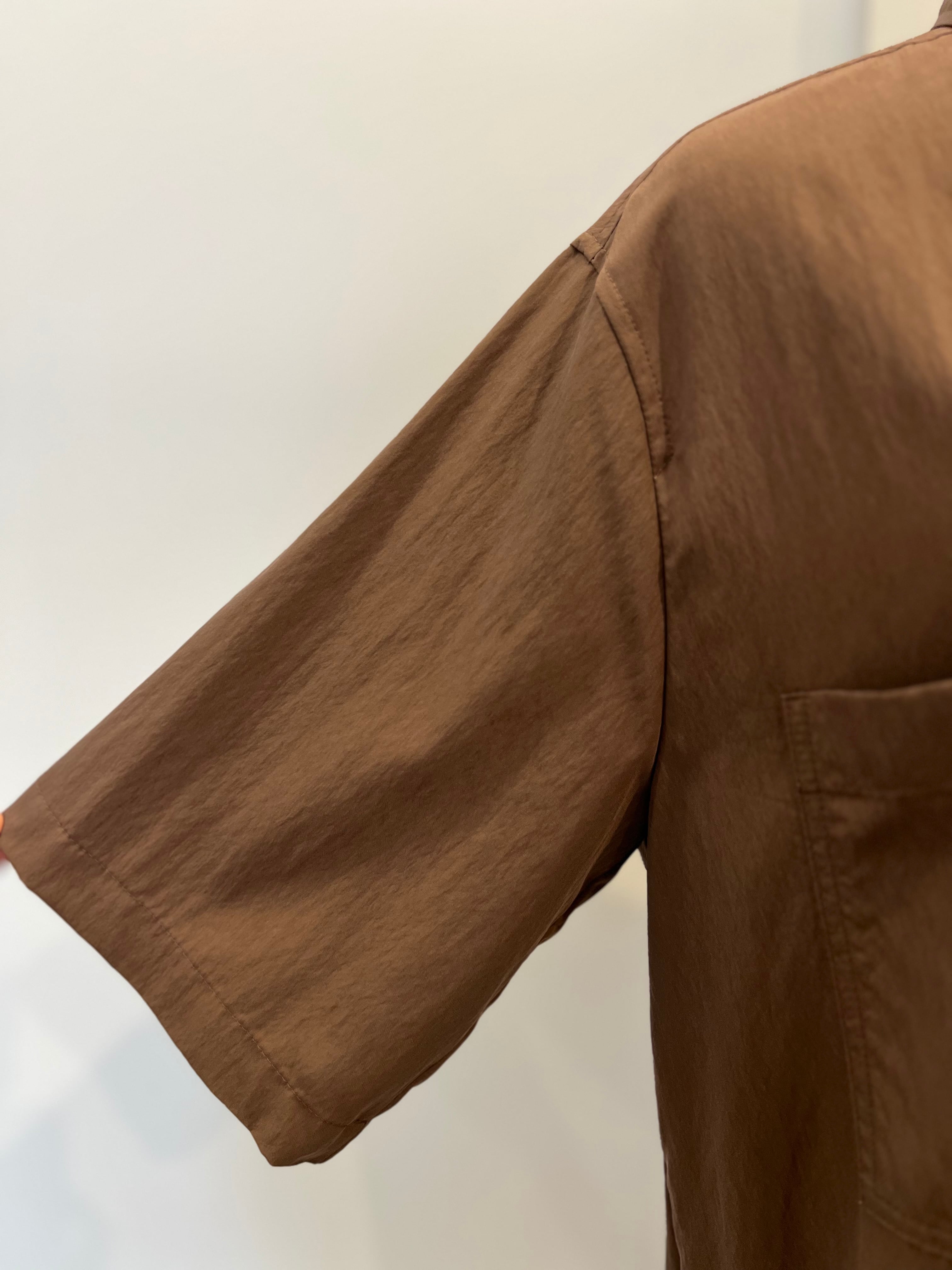 【cafune】セットアップ可 ハーフスリーブシャツ 535923